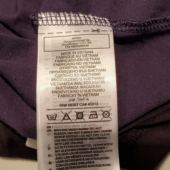 Adidas Essentials Melange Tee Small Blue - Picture 4 of 10